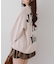 バックロゴマットモールプルオーバー
