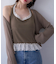 【one after another】裾レースインナー