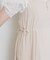 【 natural  couture】両サイドプリーツキャミワンピ