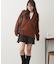 ハーフZIPゆるニットプルオーバー