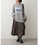 【NUNIFE】サイドスリット多色ロゴスウェット