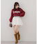 ベルト付バルーンミニスカート