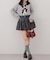 ベルト付バルーンミニスカート