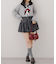 ベルト付バルーンミニスカート
