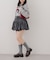 ベルト付バルーンミニスカート