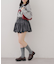 ベルト付バルーンミニスカート