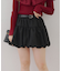 ベルト付バルーンミニスカート