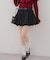 ベルト付バルーンミニスカート