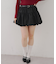 ベルト付バルーンミニスカート