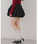 ベルト付バルーンミニスカート