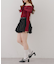 ベルト付バルーンミニスカート