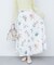 【natural couture】ガーデンフラワー柄フレアスカート