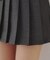 秋チェックで着映える【RMAF】チャーム付プリーツミニスカート