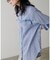 【LARUTA】テンセルデニムマルチWAYシャツ