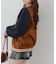 秋のMIXコーデの定番【RMAF】Backロゴ配色スタジャン