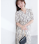 【natural coutur】【WEB限定】カシュクールパフスリーブワンピース