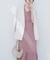 【natural coutur】【WEB限定】カシュクールパフスリーブワンピース
