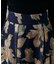 【natural couture】大花プリントメッシュスカート