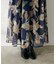 【natural couture】大花プリントメッシュスカート