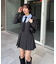 推し活にもぴったり！ネクタイ付ドッキングワンピース