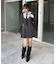 推し活にもぴったり！ネクタイ付ドッキングワンピース