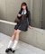 推し活にもぴったり！ネクタイ付ドッキングワンピース