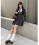 推し活にもぴったり！ネクタイ付ドッキングワンピース