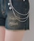 【RMAF】ハートチェーン付きショートパンツ