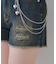 【RMAF】ハートチェーン付きショートパンツ