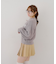 ラメフェザーロゴプルオーバー