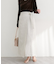 【natural couture】ラップ風ツイードスカート