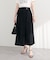 【natural couture】ラップ風ツイードスカート