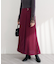 【natural couture】ラップ風ツイードスカート