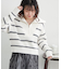 ハーフZIPニット