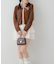 ベロアモールWZIPカーディガン