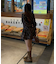 ネクタイ付裾バルーンミニワンピース