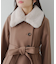 マルチWAYファー付ミドル丈フレアコート