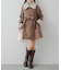 マルチWAYファー付ミドル丈フレアコート