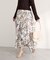 【natural couture】フロリエンタルフレアスカート