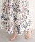 【natural couture】フロリエンタルフレアスカート