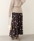 【natural couture】フロリエンタルフレアスカート