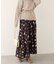 【natural couture】フロリエンタルフレアスカート
