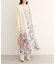 【natural couture】フロリエンタルキャミワンピース