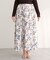 【natural couture】フロリエンタルフレアスカート