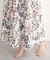 【natural couture】フロリエンタルフレアスカート