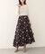 【natural couture】フロリエンタルフレアスカート