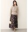 【natural couture】フロリエンタルフレアスカート