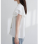 【natural couture】ラッフルフリルフロントアシメブラウス