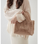【OUTLET限定】ロゴ刺繍ファートート