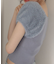 【one after another】袖フェザーニット